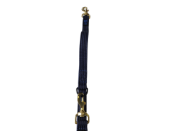 Smycz przepinana z rączką przednią 255 cm - Blue Line