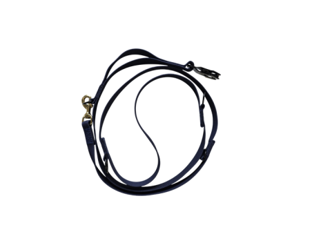 Smycz przepinana z rączką przednią Kong Frog 255 cm - Blue Line