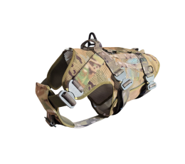 Uprząż taktyczna na siatce konstrukcyjnej Camo.