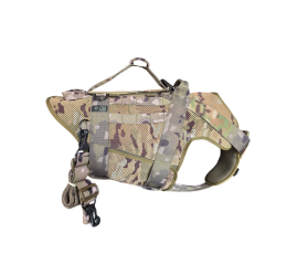 Uprząż taktyczna na siatce konstrukcyjnej Camo. Uprząż taktyczna na siatce konstrukcyjnej Camo.